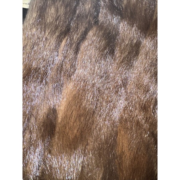 Vintage 20's Evans Chicago Fur Mink Stole Collar Wrap Shawl Camel Fully Lined - Picture 3 of 15
